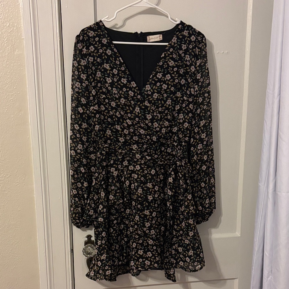 Altar’d State Floral Long Sleeve Dress